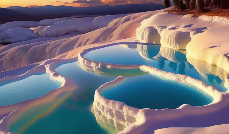 Pamukkale Tour Full Day Cotton Castle & Ancient Hierapolis Experience